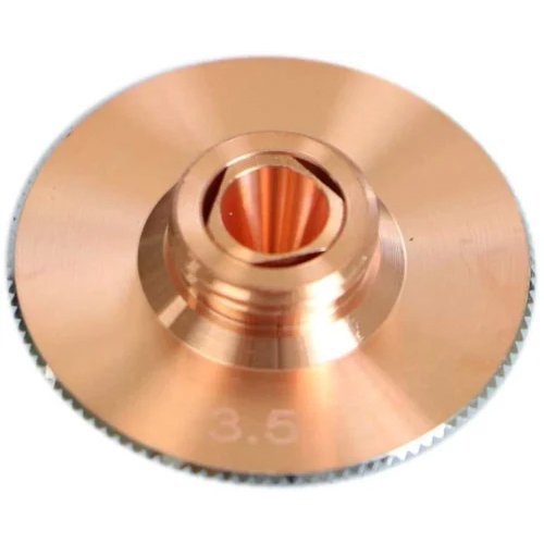 3.5mm Double Layer Laser Nozzle for Fiber Laser Cutting Machine – Copper 3.5mm Diameter Cutting Nozzle